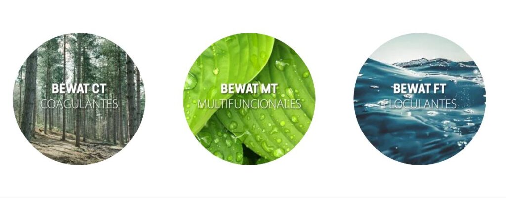 productos bewat 1024x402 - BEWAT, la revolución natural para el tratamiento de aguas residuales.